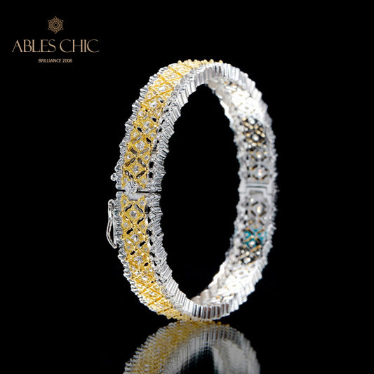 Bracelets en dentelle nid d'abeille 5863