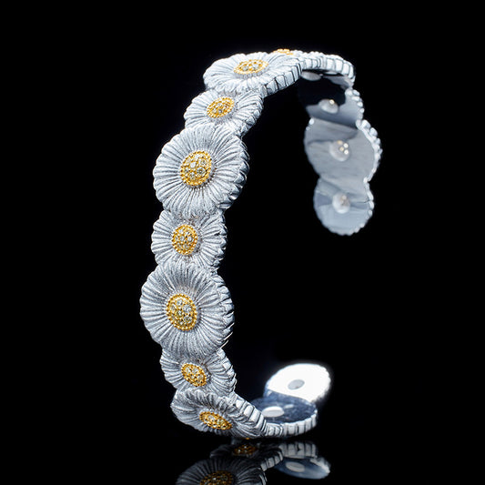 Bracelet fleuri marguerite 5908