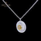 Pendentif étoile en filigrane à motif en soie 5855
