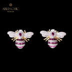 Boucles d'oreilles abeilles Vivid Beetles 5777