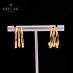 Boucles d'oreilles Noeuds Bambou 5736