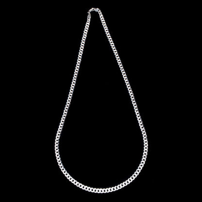 Chaîne gourmette Rombo taille diamant 50 cm 6060