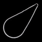 Chaîne gourmette Rombo taille diamant 50 cm 6060