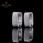 Boucles d'oreilles Trèfle Zircon 5773