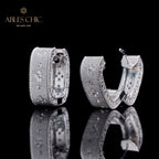 Boucles d'oreilles Trèfle Zircon 5773