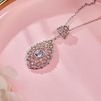 Collier lustre en filigrane de dentelle 6022