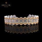 Bracelet dentelle nid d'abeille 6035