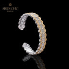 Bracelet dentelle nid d'abeille 6035