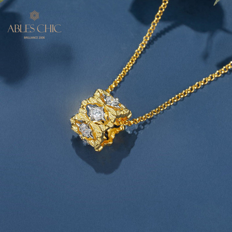Collier Filigrane Étoilé 6002
