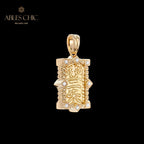 Pendentif pièce d'or personnages uniquement
