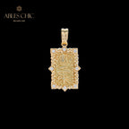 Pendentif pièce d'or personnages uniquement