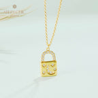 Collier pendentif cadenas 5827