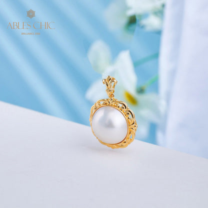 Pendentif en filigrane de perles Mabe 5905