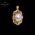 Pendentif Mabe Pearl Fretwork 5990