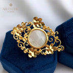 Pendentif floral en perles Mabe 5818