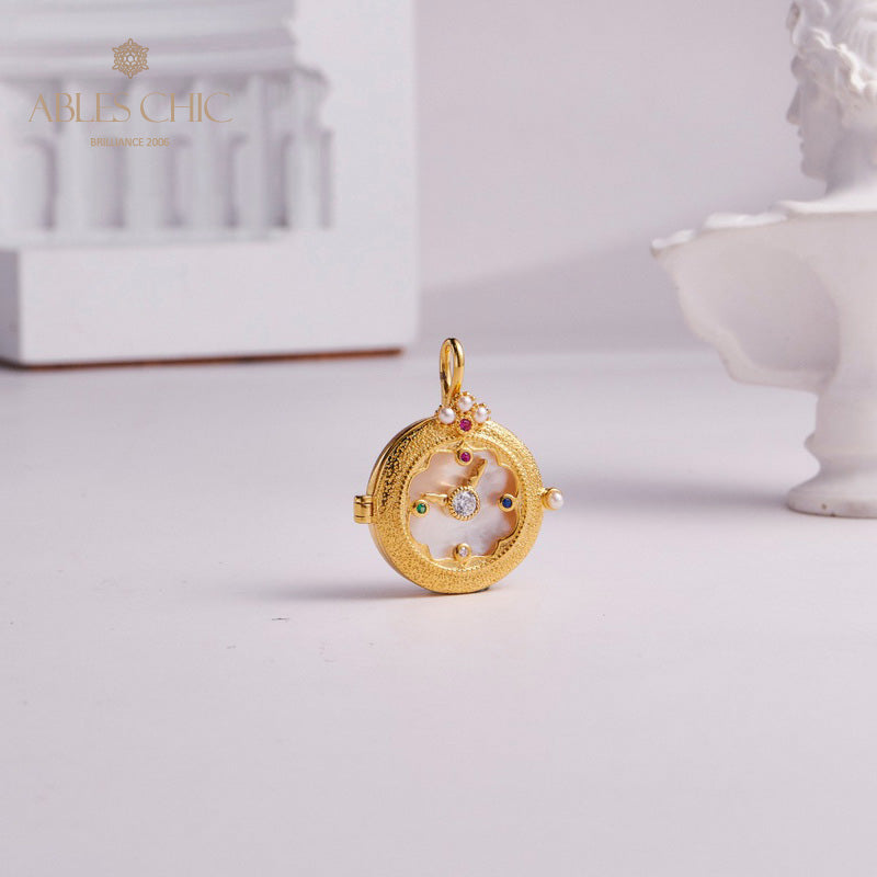 Collier médaillon montre de poche 5788