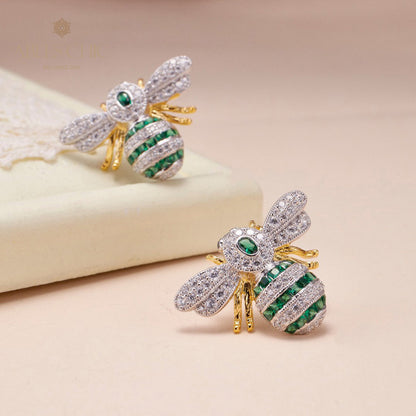 Boucles d'oreilles abeilles Vivid Beetles 5777