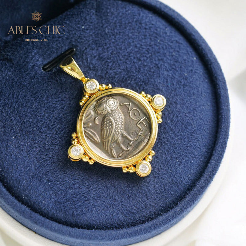 Collier de pièces de monnaie romaines 5779