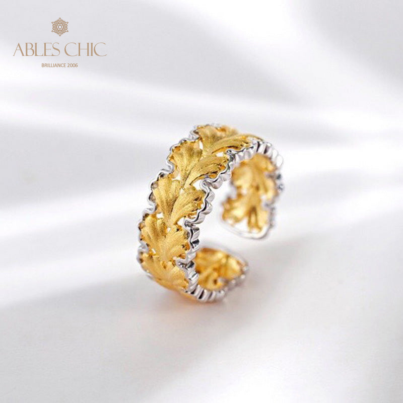 Bague Filigrane Feuilles d'Automne 5795