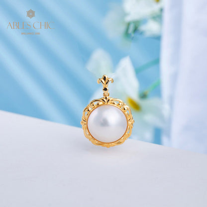Pendentif en filigrane de perles Mabe 5905