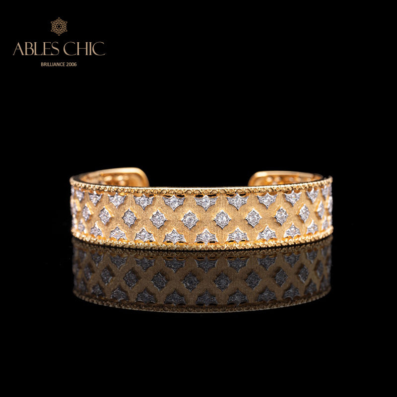 Bracelet étoilé de tempérament en tissu 6038