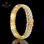 Bracelets en dentelle nid d'abeille 5863