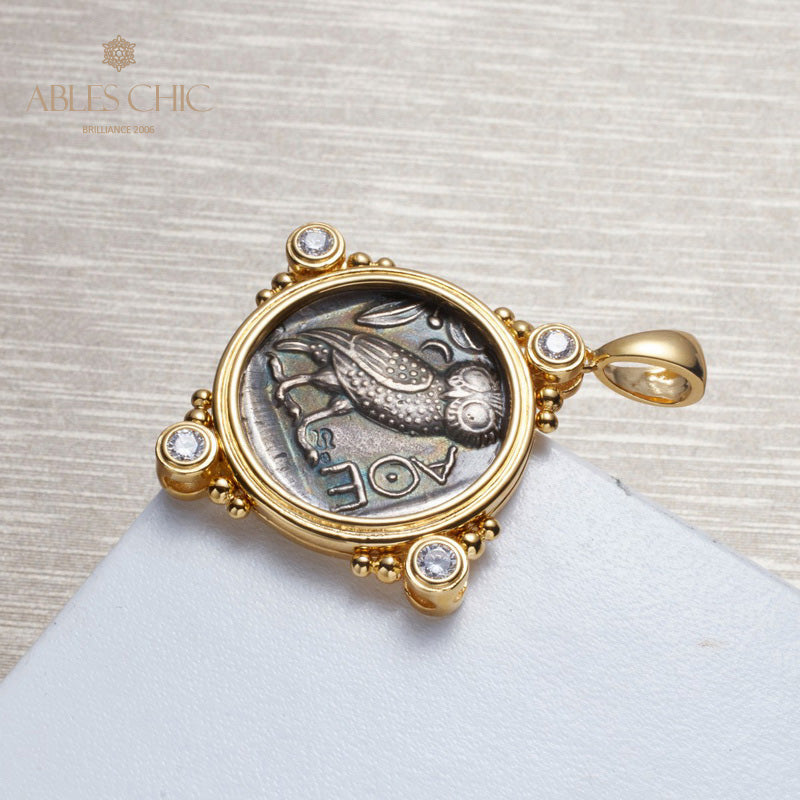 Collier de pièces de monnaie romaines 5779