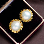 Boucles d'oreilles guirlande de perles Mabe 5906