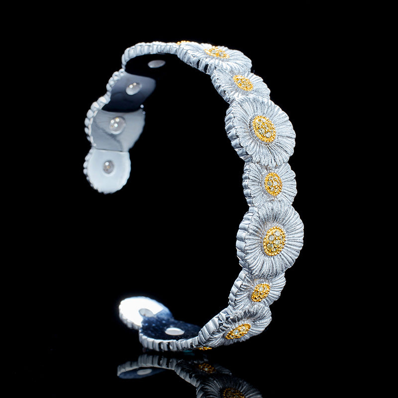 Bracelet fleuri marguerite 5908