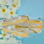 Bracelets en dentelle nid d'abeille 5863