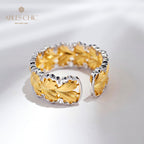 Bague Filigrane Feuilles d'Automne 5795