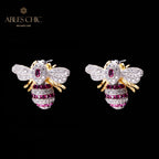Boucles d'oreilles abeilles Vivid Beetles 5777