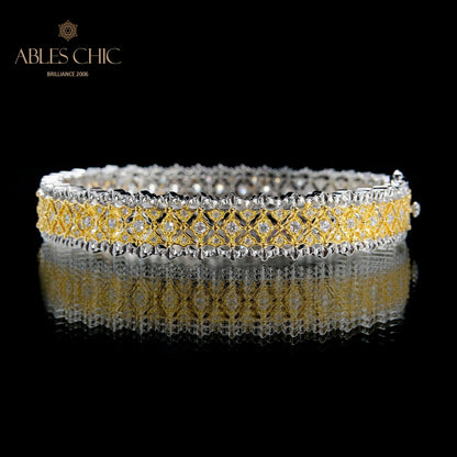 Bracelets en dentelle nid d'abeille 5863