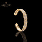 Bracelet ajouré floral 6040