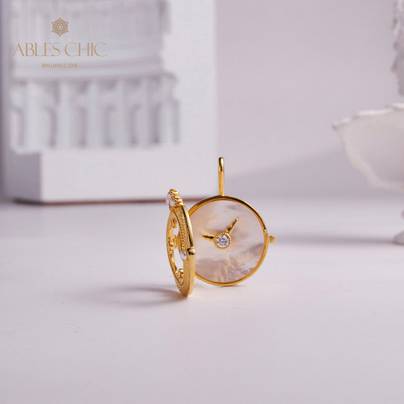 Collier médaillon montre de poche 5788