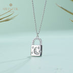 Collier pendentif cadenas 5827