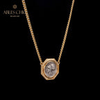 Collier médaillon byzantin Athéna