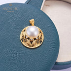 Pendentif en filigrane de perles Mabe 5843