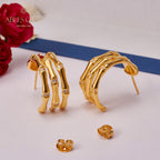 Boucles d'oreilles Noeuds Bambou 5736