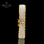 Bracelets en dentelle nid d'abeille 5863