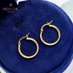 Boucles d'oreilles créoles 15 mm/25 mm/45 mm 5836