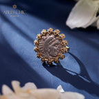 Anneau de pièce de monnaie d’Héraclès byzantin