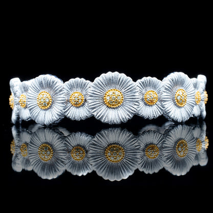 Bracelet fleuri marguerite 5908
