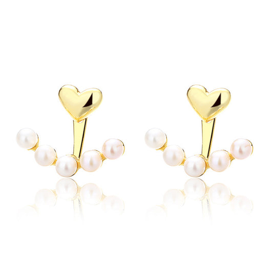 Boucles d'oreilles détachables en perles d'eau douce PE1032