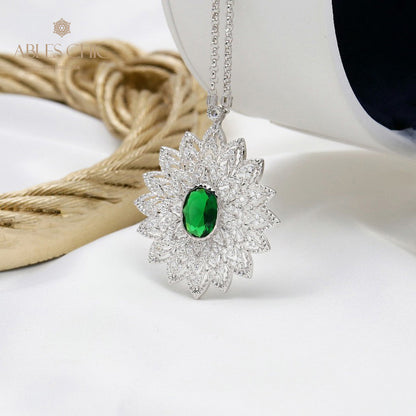 Collier en filigrane en forme de larme de dentelle 5667